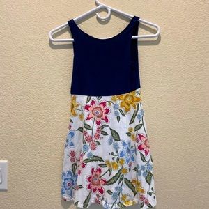 Girls floral dress size 8